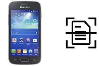 Numériser un document sur un Samsung Galaxy Ace 3