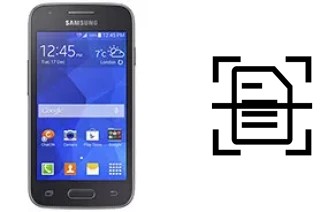 Numériser un document sur un Samsung Galaxy Ace 4 LTE G313