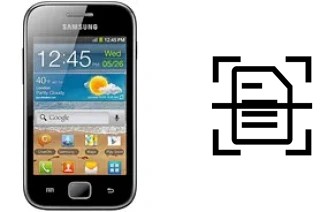 Numériser un document sur un Samsung Galaxy Ace Advance S6800