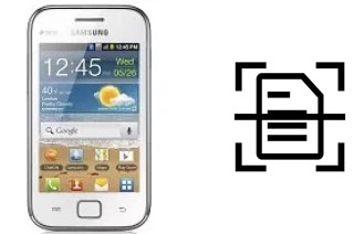 Numériser un document sur un Samsung Galaxy Ace Duos S6802