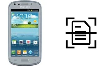 Numériser un document sur un Samsung Galaxy Axiom R830