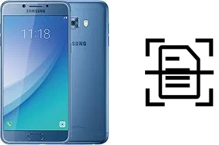 Numériser un document sur un Samsung Galaxy C5 Pro