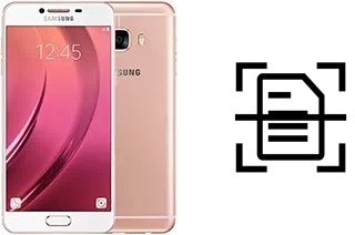 Numériser un document sur un Samsung Galaxy C5