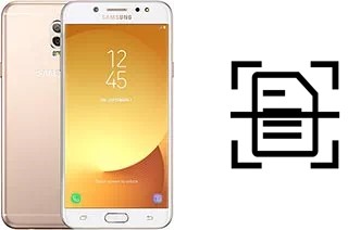 Numériser un document sur un Samsung Galaxy C7 (2017)