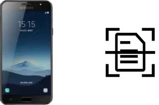 Numériser un document sur un Samsung Galaxy C8