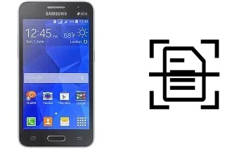 Numériser un document sur un Samsung Galaxy Core II