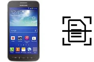 Numériser un document sur un Samsung Galaxy Core Advance