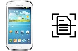 Numériser un document sur un Samsung Galaxy Core I8260