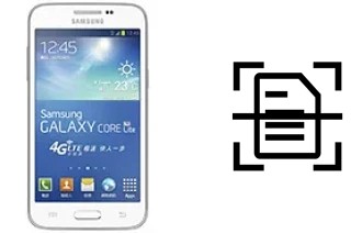 Numériser un document sur un Samsung Galaxy Core Lite LTE