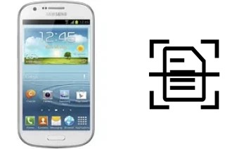 Numériser un document sur un Samsung Galaxy Express I8730