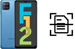 Numériser un document sur un Samsung Galaxy F12