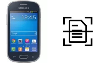 Numériser un document sur un Samsung Galaxy Fame Lite S6790