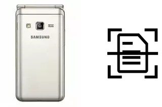 Numériser un document sur un Samsung Galaxy Folder 2