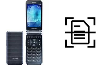 Numériser un document sur un Samsung Galaxy Folder