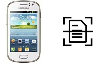 Numériser un document sur un Samsung Galaxy Fame S6810