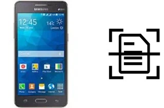 Numériser un document sur un Samsung Galaxy Grand Prime Duos TV