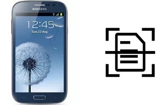 Numériser un document sur un Samsung Galaxy Grand I9082