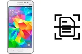 Numériser un document sur un Samsung Galaxy Grand Prime