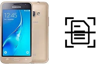 Numériser un document sur un Samsung Galaxy J1 (2016)