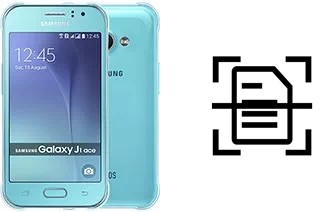 Numériser un document sur un Samsung Galaxy J1 Ace