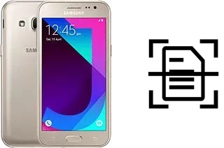 Numériser un document sur un Samsung Galaxy J2 (2017)