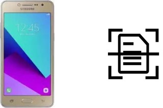 Numériser un document sur un Samsung Galaxy J2 Ace