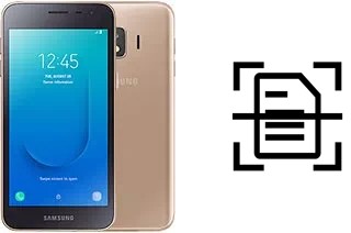 Numériser un document sur un Samsung Galaxy J2 Core