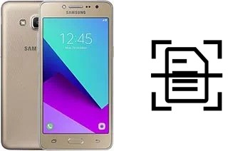 Numériser un document sur un Samsung Galaxy Grand Prime Plus