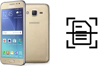 Numériser un document sur un Samsung Galaxy J2