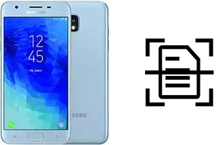 Numériser un document sur un Samsung Galaxy J3 (2018)