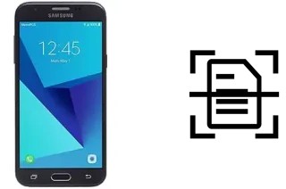 Numériser un document sur un Samsung Galaxy J3 Prime