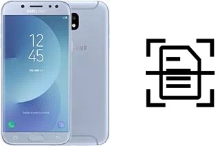 Numériser un document sur un Samsung Galaxy J5 (2017)