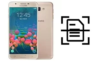 Numériser un document sur un Samsung Galaxy J5 Prime (2017)