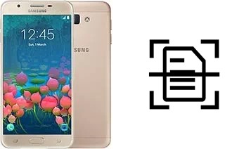 Numériser un document sur un Samsung Galaxy J5 Prime