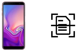 Numériser un document sur un Samsung Galaxy J6 (2018)