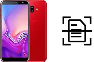Numériser un document sur un Samsung Galaxy J6+