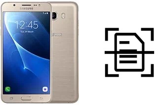 Numériser un document sur un Samsung Galaxy J7 (2016)