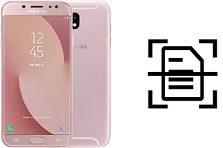 Numériser un document sur un Samsung Galaxy J7 (2017)