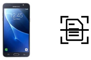 Numériser un document sur un Samsung Galaxy J7 Metal