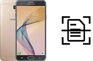 Numériser un document sur un Samsung Galaxy J7 Prime