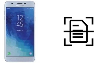 Numériser un document sur un Samsung Galaxy J7 Star