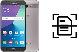 Numériser un document sur un Samsung Galaxy J7 V