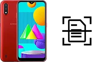 Numériser un document sur un Samsung Galaxy M01