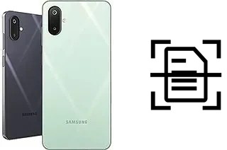 Numériser un document sur un Samsung Galaxy M06