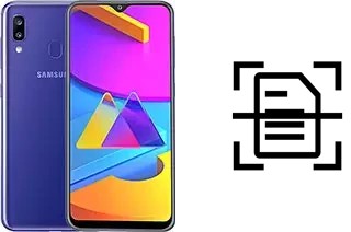 Numériser un document sur un Samsung Galaxy M10s