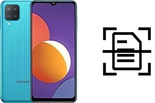 Numériser un document sur un Samsung Galaxy M12