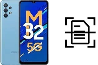 Numériser un document sur un Samsung Galaxy M32 5G