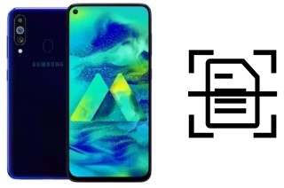 Numériser un document sur un Samsung Galaxy M40