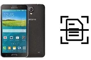 Numériser un document sur un Samsung Galaxy Mega 2