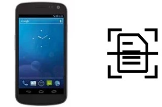 Numériser un document sur un Samsung Galaxy Nexus i515